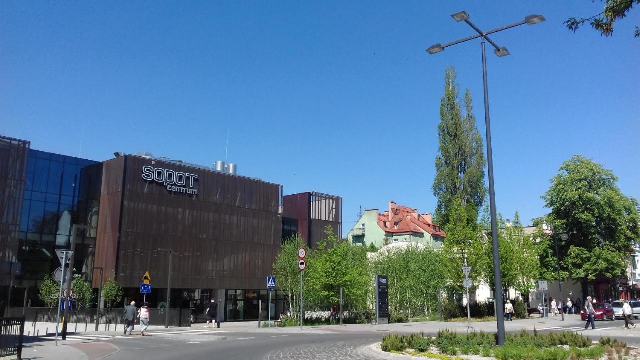 Studio Four - Prywatne Wejscie I Taras W Centrum Sopotu Exteriér fotografie